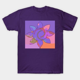 Purple Flower Power T-Shirt